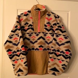 Levi’s fleece 1/2 zip sweater